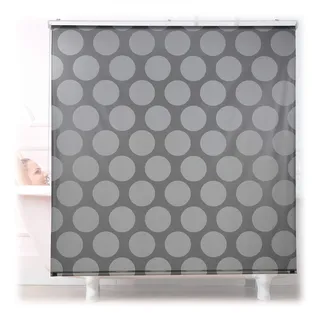 Relaxdays Duschrollo 160 x 240 cm grau