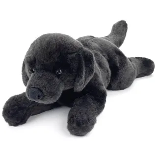 Uni Toys Labrador liegend 40 cm Schwarz