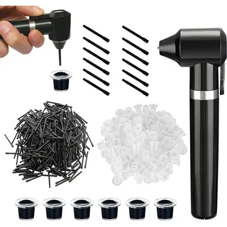 Unihuby Tattoo Ink Mixer Maschine Set - Farben Maschine Mit 50 Kappen und 50 Mischstäben, Electric Inkmischmaschine