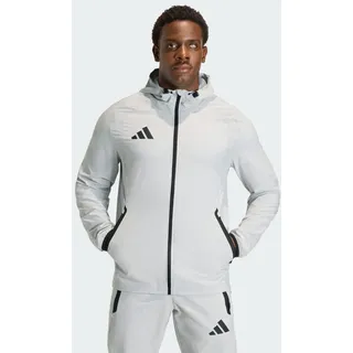 adidas Tiro Travel Windbreaker Team Light Grey/Black L