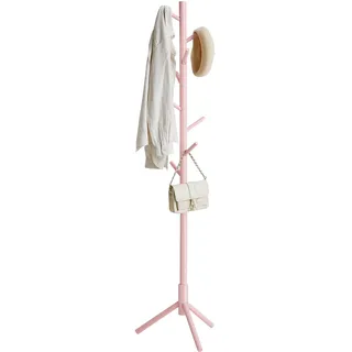 VASAGLE Garderobenständer RCR004R01 Pastellrosa