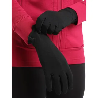 Icebreaker 260 Liners Merino Handschuhe Schwarz S