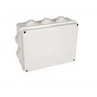 Electraline 60554 Aufputz Distribution Box 120 x 80 mm, Weiß