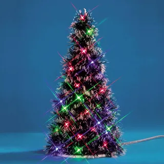 Lemax Multi Leuchtender Tannenbaum 0,16 x 0,16 x 0,27 m mehrfarbig beleuchtet