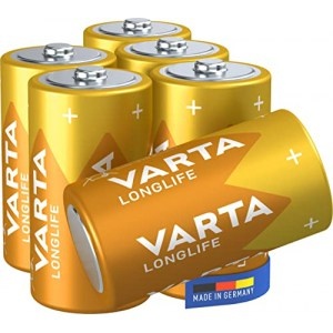 6x Varta Longlife Extra Baby C Batterien um 3,82 € statt 6,99 €