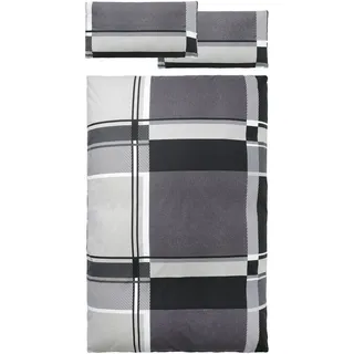 MY HOME Nina Linon grau 135 x 200 cm + 40 x 80 cm