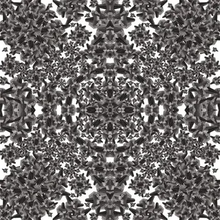 Komar Vliestapete , Schwarz, Weiß , Abstraktes , 250x250 cm , Fsc , Tapeten & Wandverkleidungen, Vliestapeten