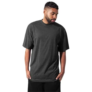 URBAN CLASSICS Tall Tee Oversized T-Shirt für Männer, Baumwolle, gerippter Rundhals, charcoal,