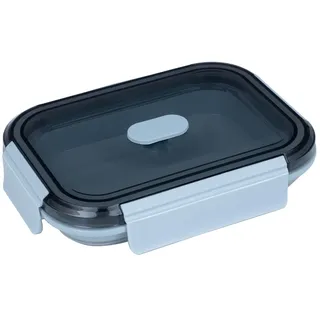 LURCH Frischhaltebox Silikon faltbar up & down 800 ml frozen blue