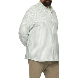 s.Oliver Regular Fit: Strukturiertes Baumwollhemd mit Button-Down-Kragen