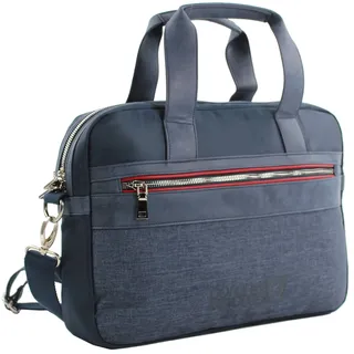 Coronel Tapiocca Businesstasche Schultertasche Red Aktentasche Laptoptaschen Herren Blau