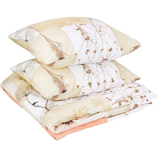 Zo!Home Cotton Duvet Cover Siya 260 Beige