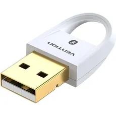 Vention Bluetooth USB Adapter CDSW0 5.0 White, Bluetooth Audio Adapter, Weiss