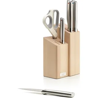 Joseph Joseph Fusion Messerblock 5-tlg. Beige