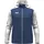 Kapuzenjacke nachtblau/weiß/hellgrau XL