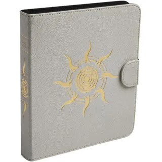 Dragon Shield Spell Codex Portfolio - Ashen White, Medium