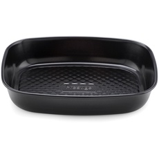 Prestige Inspire Auflaufform - Bräter - Grillschale Gemüse - Antihaftbeschichtung - Robuster Kohlenstoffstahl - 26 x 22 x 4,5 cm, Klein