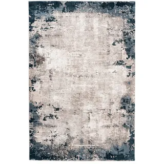 OBSESSION Webteppich My Opal Blau/Beige ca. 200x290cm