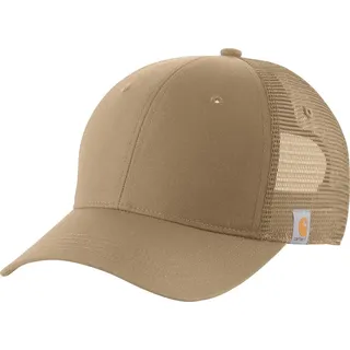 CARHARTT Canvas Mesh Kappe Dark Khaki Einheitsgröße