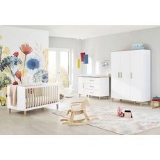 Pinolino BABYZIMMER Weiß, Eichefarben