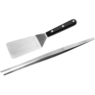 Outdoorchef Grillbesteck Edelstahl schwarz