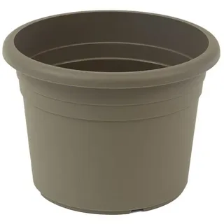 greemotion Pflanzkübel Fiona, UV-Beständiger Blumentopf aus Kunststoff, Pflanzgefäß mit Bodenlöchern, Volumen ca. 1,5 l, ca. Ø 18 x H 12,7 cm