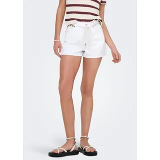 Only Jeansshorts Weiß M