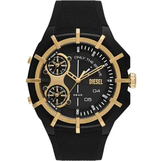 Diesel Herrenuhr gerahmt, Dreizeiger Uhrwerk, 51mm Multi Nylon Gehäuse mit Silikonarmband, DZ1987