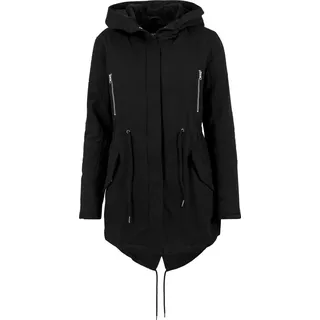 URBAN CLASSICS Herpa Lined Parka Black S