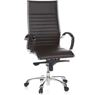 HJH Office PARMA 20 Leder Braun