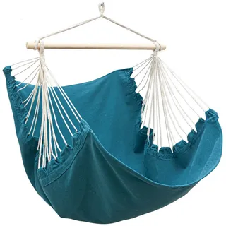 AMANKA XL Hängesessel Blau/Petrol