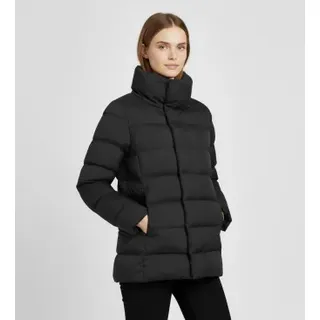 ECOALF für Damen. MCWGAJKMOORE0987W25-319 Moore Coat schwarz (M), Lässig, Recyceltes Polyester, Nachhaltig