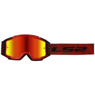 Ls2 Charger Pro Offroad-brille - Red - Iridium