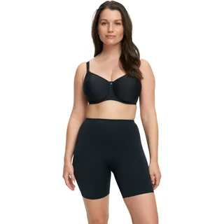 Shapinghose SUSA "Shapewear", Damen, Gr. 50, schwarz, Obermaterial: 60% Polyamid, 39% Elasthan, 1% Baumwolle, unifarben, figurbetont, Unterhosen Shapinghose, stark formend, Microfaser, elastisch, blickdicht, langes Bein