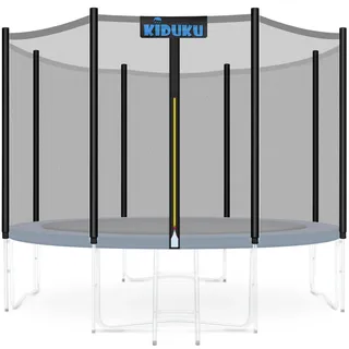 KIDUKU® Trampolin Sicherheitsnetz Ersatznetz Ø 244 305 366 427 cm | Trampolinnetz für Gartentrampolin | Trampolinersatznetz Trampolinschutz UV-beständig