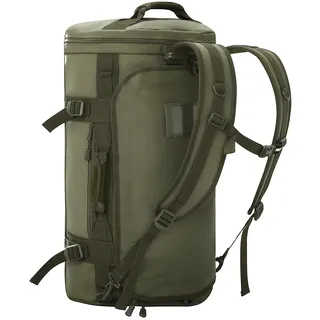 MIER Große Sporttasche Wasserabweisend Sportrucksack mit Schuhfach umwandelbar in Rucksack, Dunke Grün, 90L