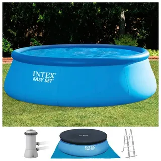 Intex Easy Set Pool 457 x 107 cm inkl. Filterpumpe und Zubehör