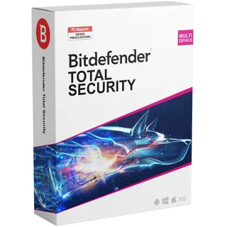 BitDefender Total Security 2026 ESD 5 Geräte 36 Monate DE Win Mac Android iOS