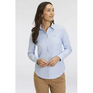 GANT Slim Fit Stretch Oxford Bluse Blau 42
