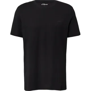 s.Oliver T-Shirt schwarz L