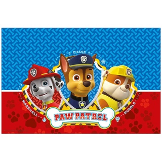 Procos Folat 93343P Tischdecke FSC Paw Patrol-120x180 cm, Mehrfarben