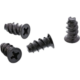 InLine Lüfterschrauben schwarz 5x10mm, 50 Stück (33371D)