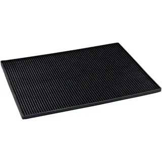 Wenko Abtropfmatte Maxi 40 x 30 cm Schwarz