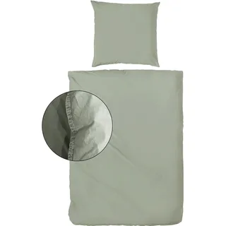 Stone Washed olive 240 x 220 cm + 2 x 80 x 80 cm