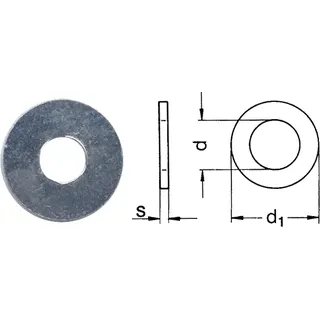schmidt's onlineshop DIN9021 Scheiben 140HV verzinkt - 24 / M8 / 8,4
