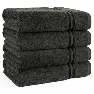 hammetex Handtuchset 4-tlg. grau