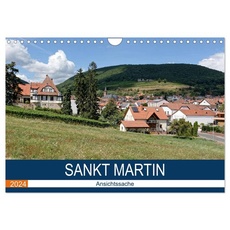 Sankt Martin - Ansichtssache (Wandkalender 2024 DIN A4 quer), CALVENDO Monatskalender