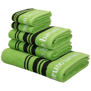 Bruno Banani Daniel Handtuchset 5-tlg. grün