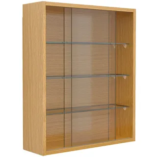 VCM Hängevitrine Drivalo M 50 x 15 x 0 cm Braun