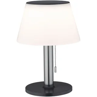 Paulmann Außenleuchte Edelstahl 30,9 cm inkl. Akku dimmbar IP44 silber